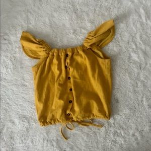 Madewall off the shoulder top